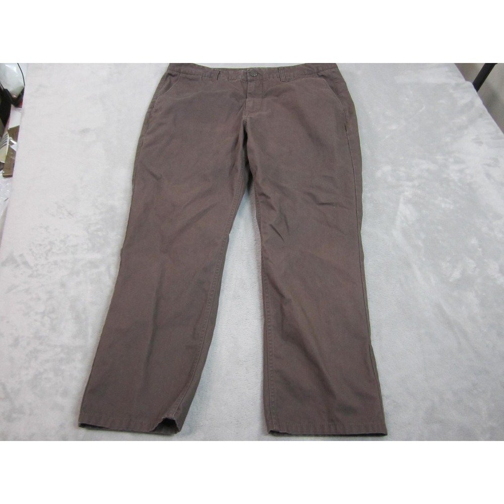 Bonobos Pants Mens 36x29 Brown Athletic Fit Chino Straight Leg Casual Khakis